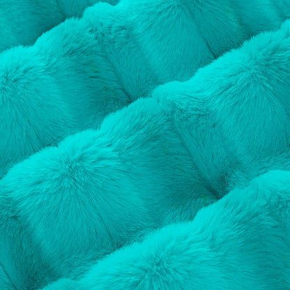 Luxe Cuddle Vienna Teal 58" - 60" Fabric per yard