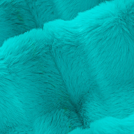 Luxe Cuddle Vienna Teal 58" - 60" Fabric per yard
