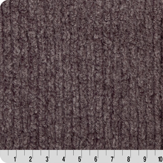 Luxe Cuddle Weave Black Cherry 58" - 60" Fabric per yard