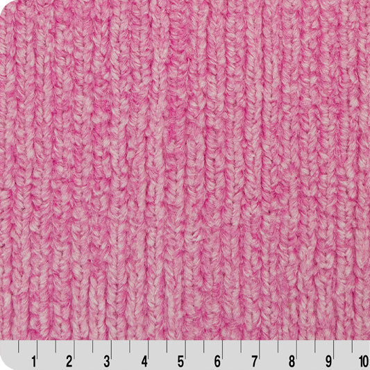 Luxe Cuddle Weave Fuchsia 58" - 60" Fabric per yard