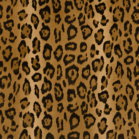 Cognac Luxe Cuddle Wild Jag 58"/60" Fabric per yard