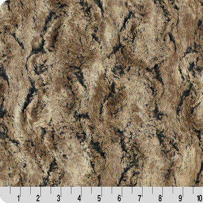 Walnut Luxe Cuddle Wild Rabbit 58"/60" Fabric per yard