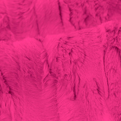Luxe Cuddle Willow Think Pink 58" - 60" Fabric per yard