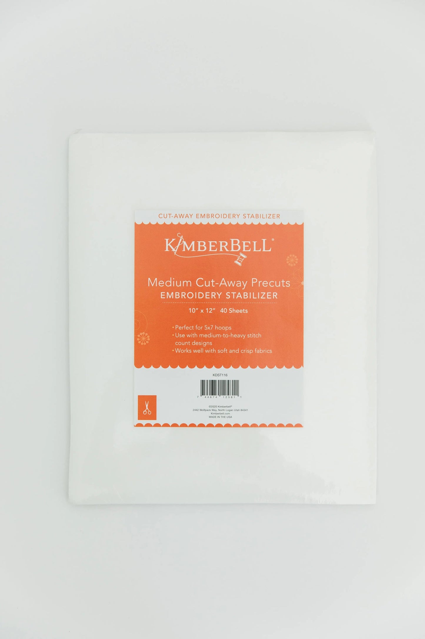 Medium Cut-away Precuts 12in x 10in 40pk