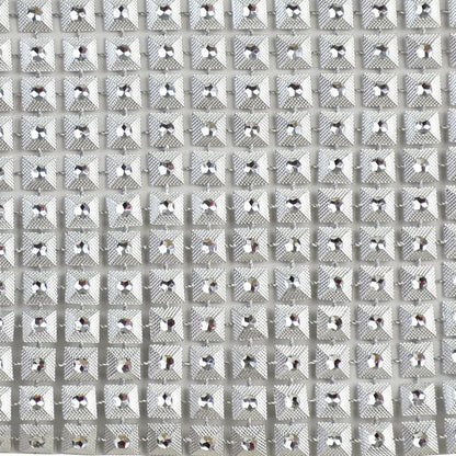 Metallic Plastic Trim- 4" Width (10 Yard Roll) - BP-207 SIlver