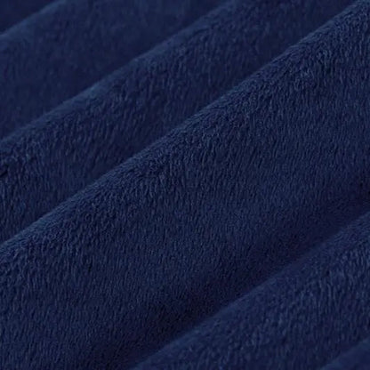 Midnight Blue Cuddle 3 Extra Wide Solid Fabric - ( 1 Yard Pack )