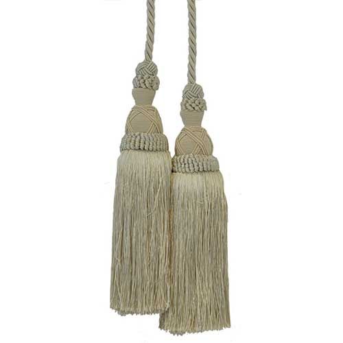 Milante Collection - 11" Length-DOUBLE TASSEL TIEBACK-BT-622-24/28