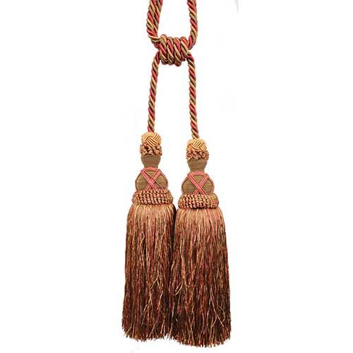 Milante Collection - 11" Length-DOUBLE TASSEL TIEBACK-BT-622-81/17