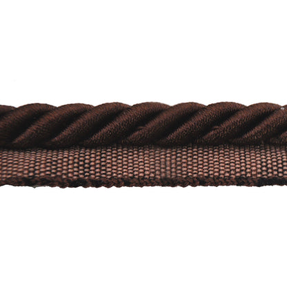 Milante Collection - 3/8" CORD WITH LIP (50 Yard Roll) - BC-1023-06 Brown