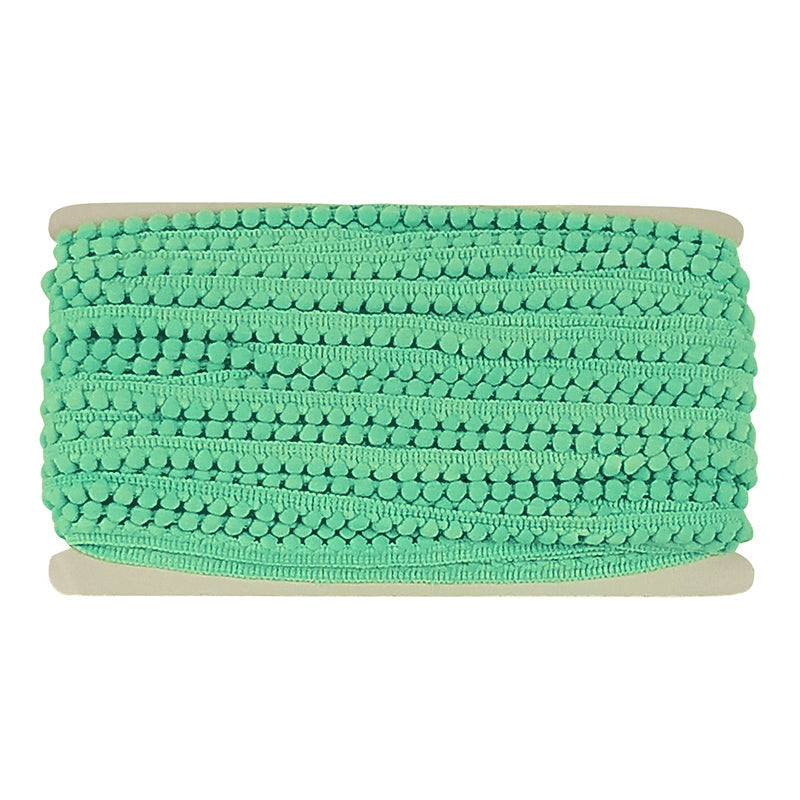 Mini Pom Pom Collection - 1/4" width X 25-Yard Roll in Celadon Green