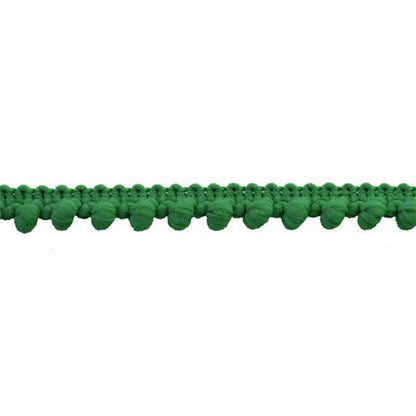 Mini Pom Pom Collection - 1/4" width X 25 Yard Roll in Emerald Green
