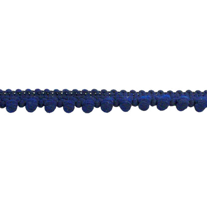 Mini Pom Pom Collection - 1/4" width X 25 Yard Roll in Navy Blue
