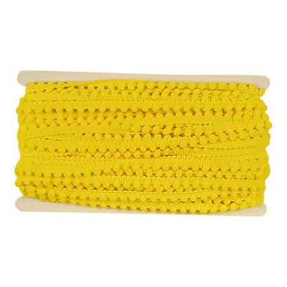 Mini Pom Pom Collection - 1/4" width X 25-Yard Roll in Yellow