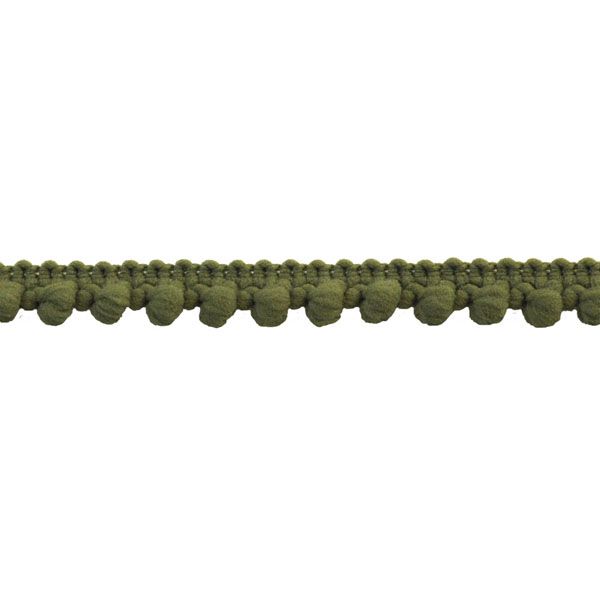 Mini Pom Pom Collection - 1/4" width X 25 Yards in Hunter Green