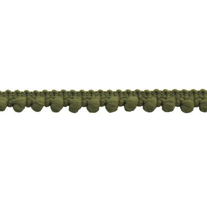 Mini Pom Pom Collection - 1/4" width X 25 Yards in Hunter Green