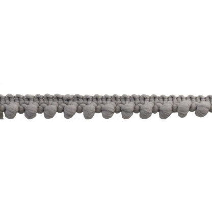 Mini Pom Pom Collection - 1/4" width X 25 Yards in Silver