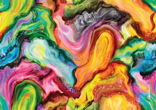 Multi Gradients Euphoria Rainbow Wideback Fabric Per Yard