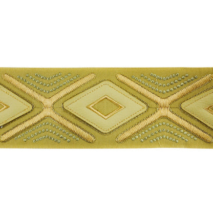 [NEW] Diamond Design 3 Inch Embroidered Tape - BR-7536