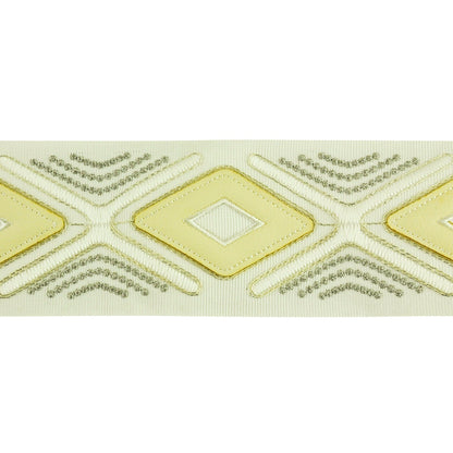 [NEW] Diamond Design 3 Inch Embroidered Tape - BR-7536
