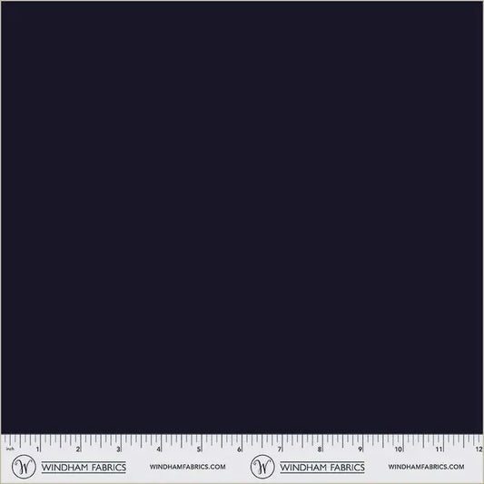 Navy Solid Whistler Studios Wideback Cotton Fabric Per Yard