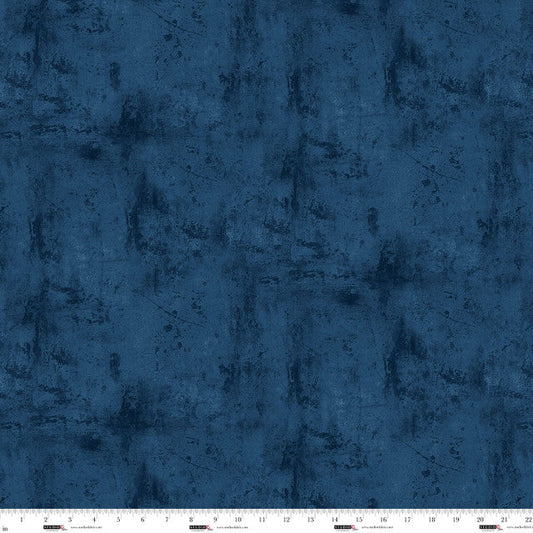 Navy Surface Design Funny Girl 44"/45" Cotton Fabric Per Yard