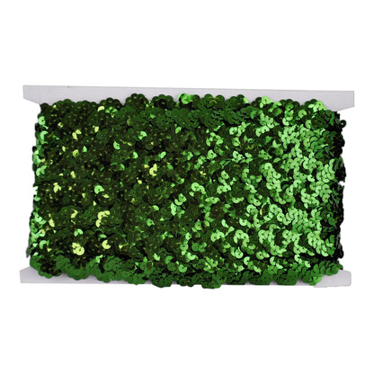 Non-Stretch Sequin Trim - 1/2" Width (25 Yard Roll) - BQ-304-25 Hunter Green