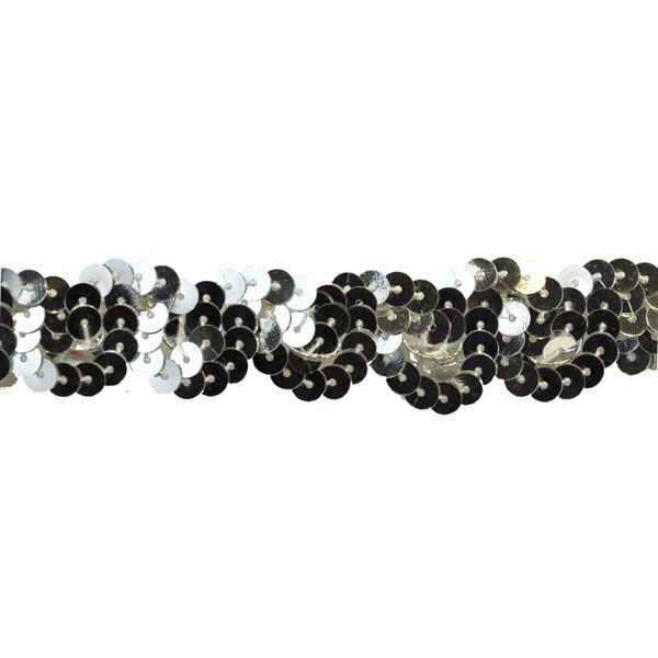 Non-Stretch Sequin Trim - 1" Width (10 Yard Roll) - BQ-301-11