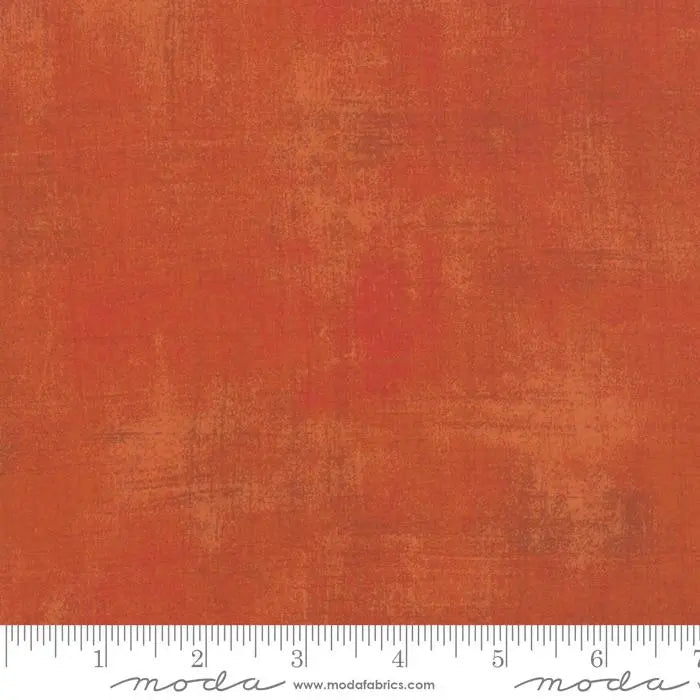 Orange Grunge Basics Pumpkin 44"/45" Per Yard