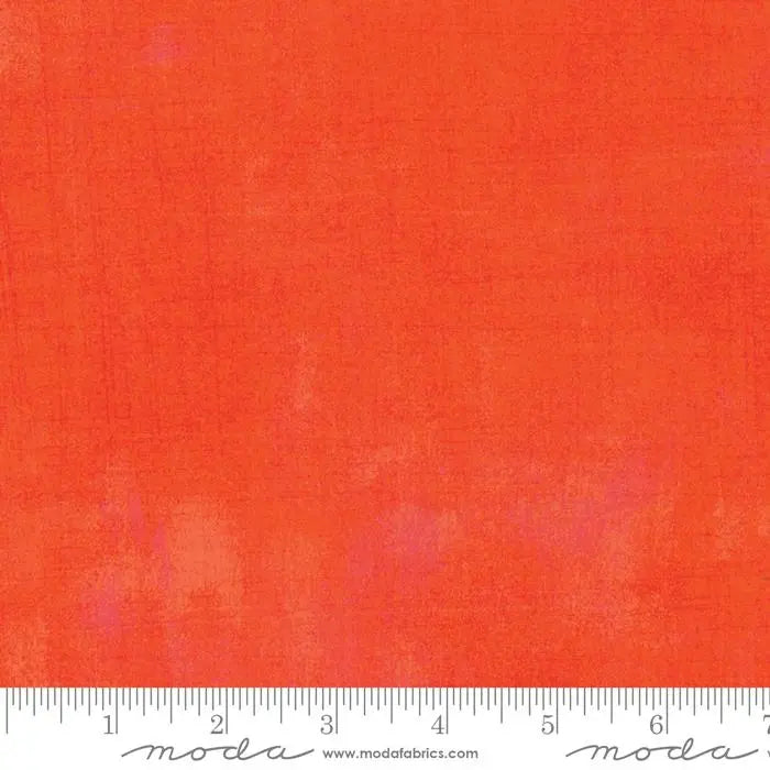 Orange Grunge Basics Tangerine 44"/45" Per Yard
