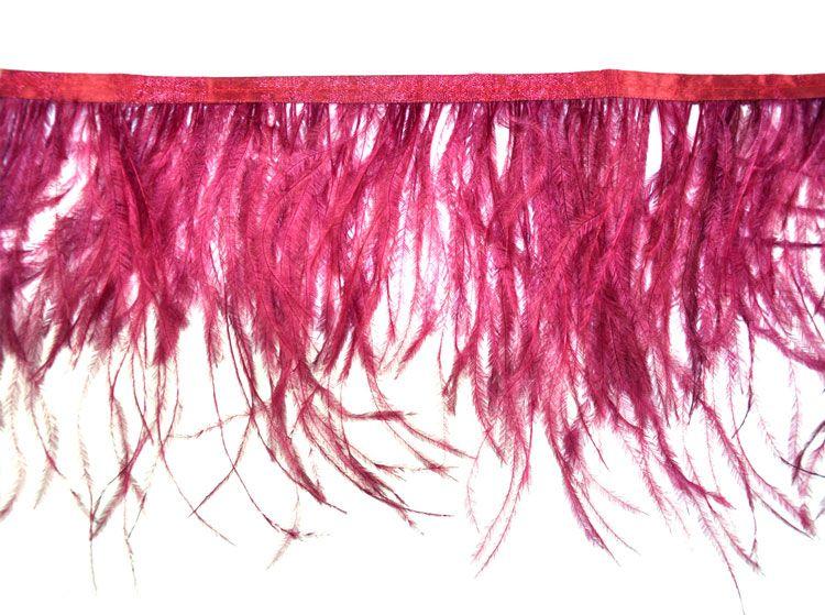 Ostrich Feather Trim- 6" Length B-1139 x 10 Yard Roll