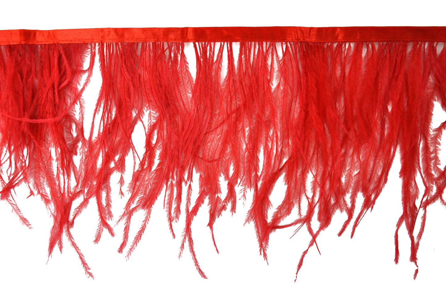 Ostrich Feather Trim- 6" Length B-1139 x 10 Yard Roll