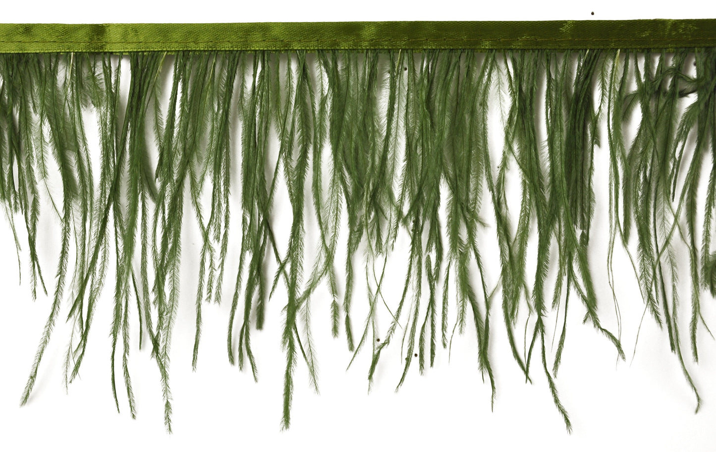 Ostrich Feather Trim- 6" Length B-1139 x 10 Yard Roll