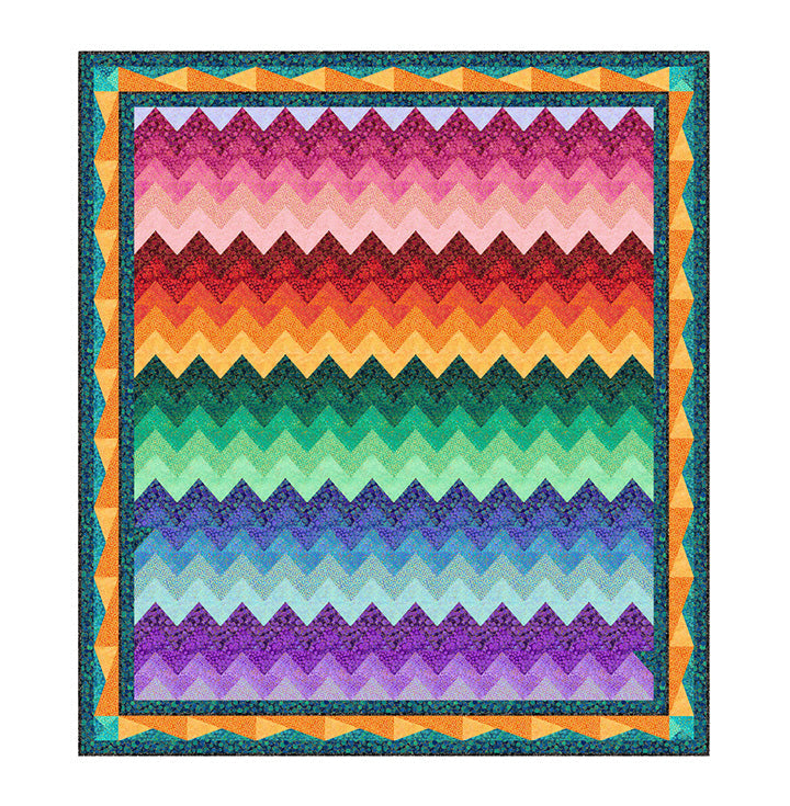 Shimmer Mountains Pattern