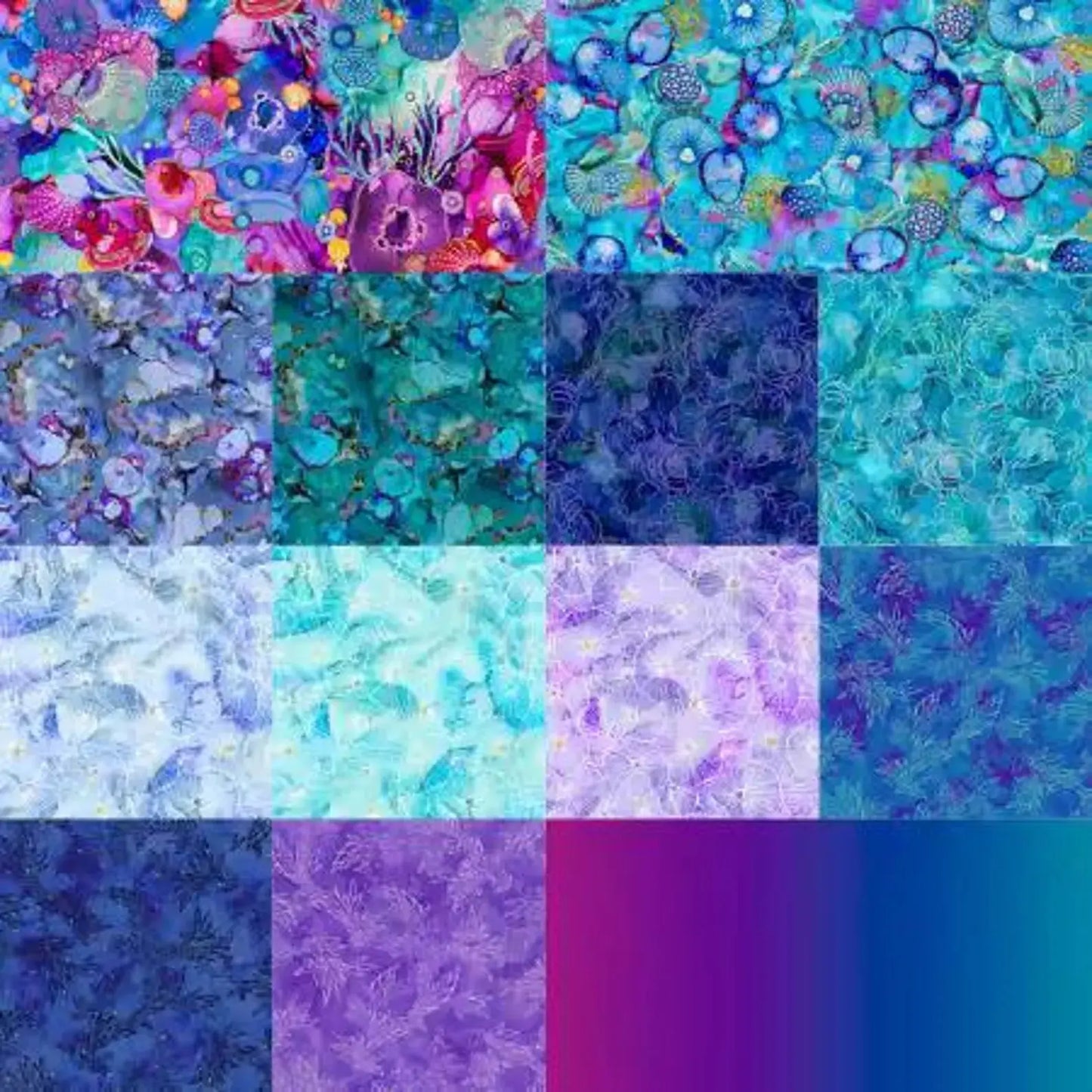 Painted Sea 5" x 5" Bundles