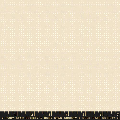 Paper Cuts 2 Parchment Natural Peg Board Dots Ditsy Blender Cotton 43"/44" Fabric Per Yard