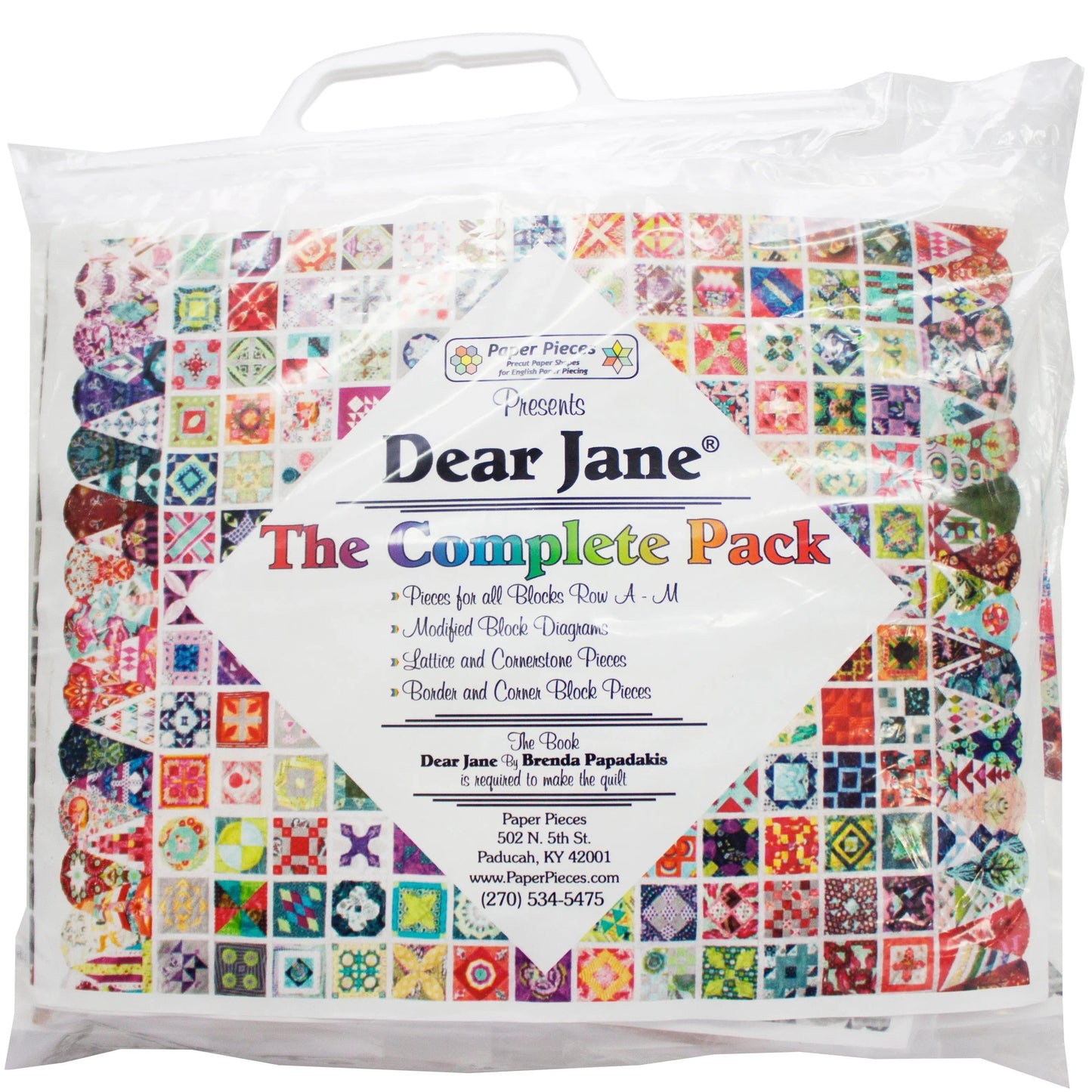 Paper Piece Pack For Dear Jane Complete