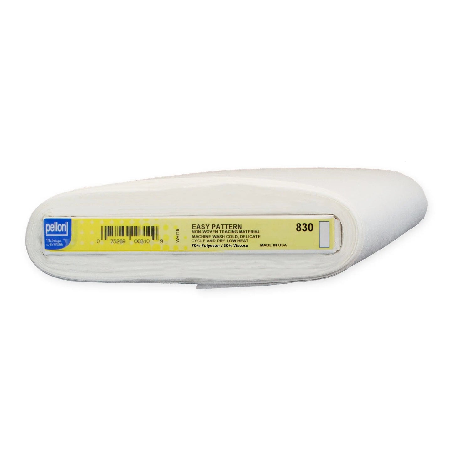 Pellon® 830 Easy-Pattern® 45" x 10 yards Bolt. Color: White.