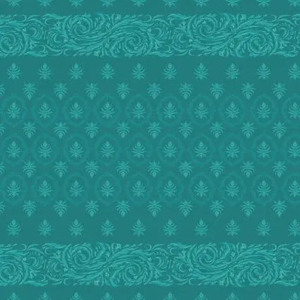 Pieces Of India Chunri Teal 43"/44" Fabric Per Yard
