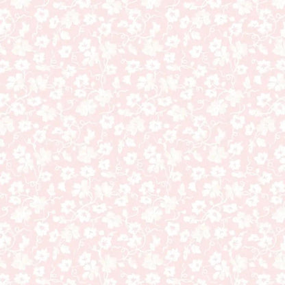 Pink Packed Ditsy La Fleur Flannel Cotton 42"/43" Fabric Per Yard
