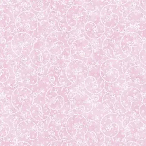 Pink Surrey Cotton Wideback Fabric per yard
