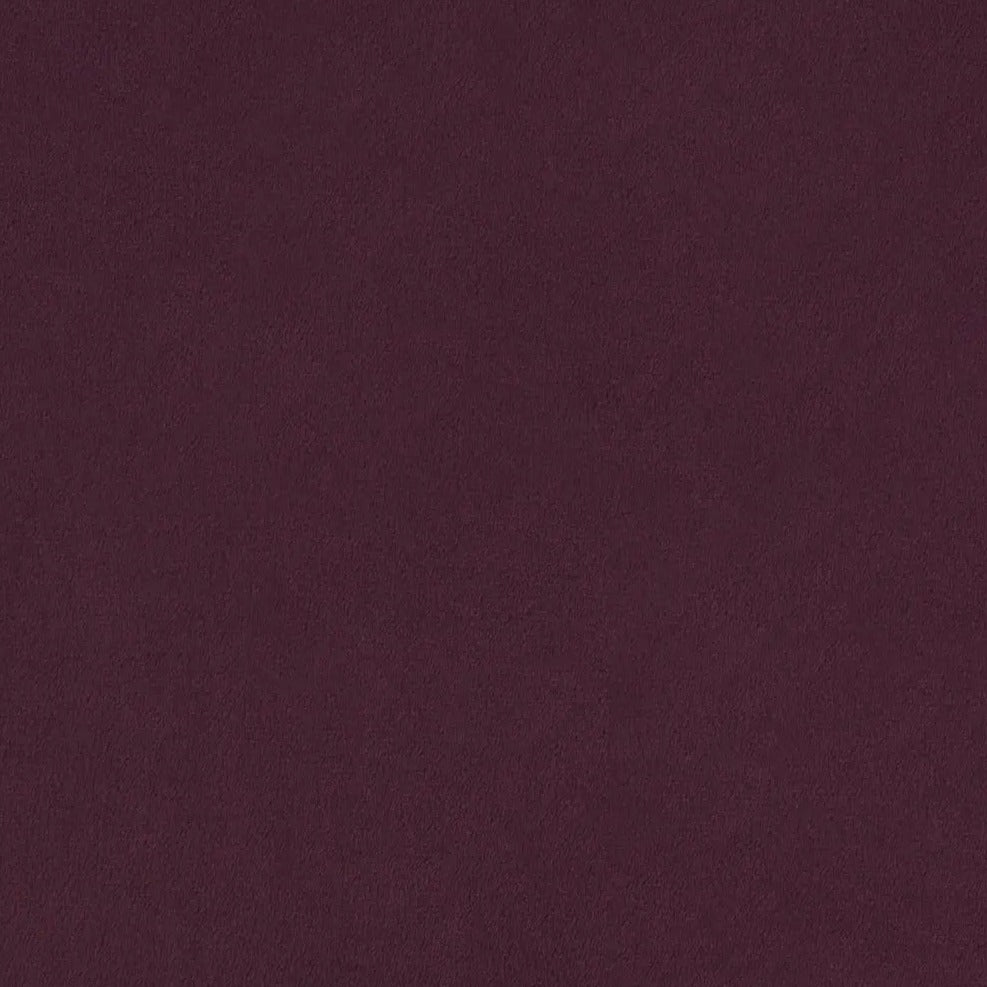Plumwine Cuddle 3 Extra Wide Solid Minky Fabric Per Yard