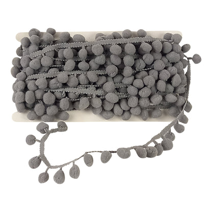 Pom Pom Collection - 5/8" width X 10 Yard in Silver