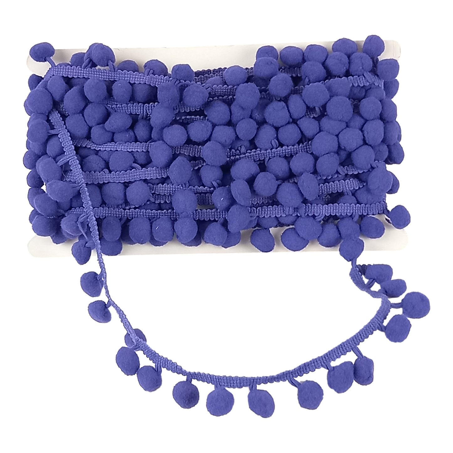 Pom Pom Collection - 5/8" width X 10 Yards in Purple