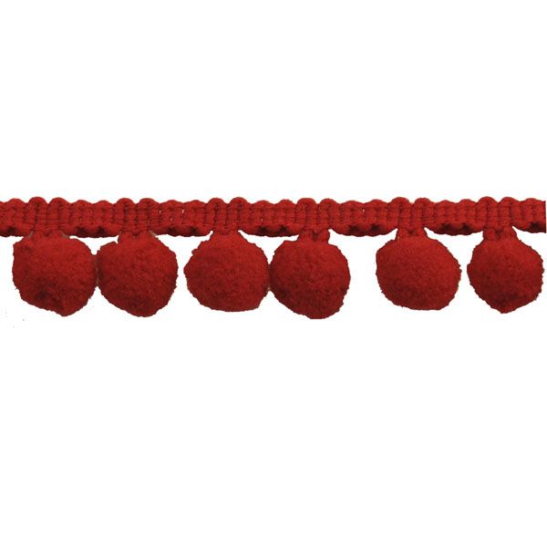 Pom Pom Collection -5/8" width X 10 Yards in Red
