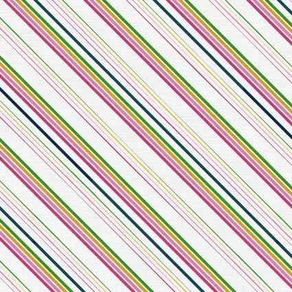 Press Play Bias Stripe 43"/44" Fabric Per Yard