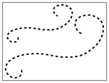 2412 Swirl Stencil