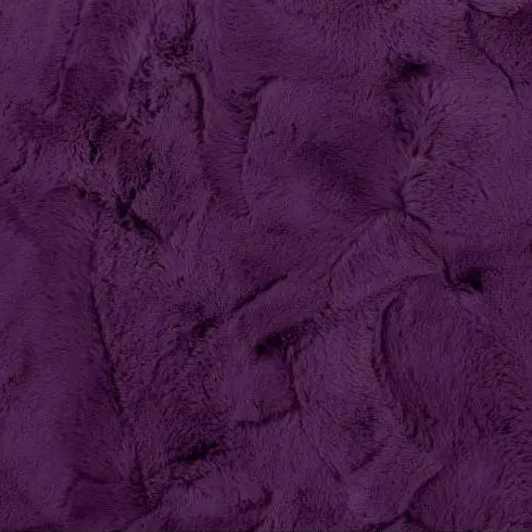 Purple Loganberry Luxe Cuddle Mirage 80" Fabric per yard