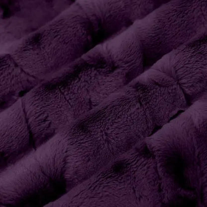 Purple Loganberry Luxe Cuddle Mirage 80" Fabric per yard