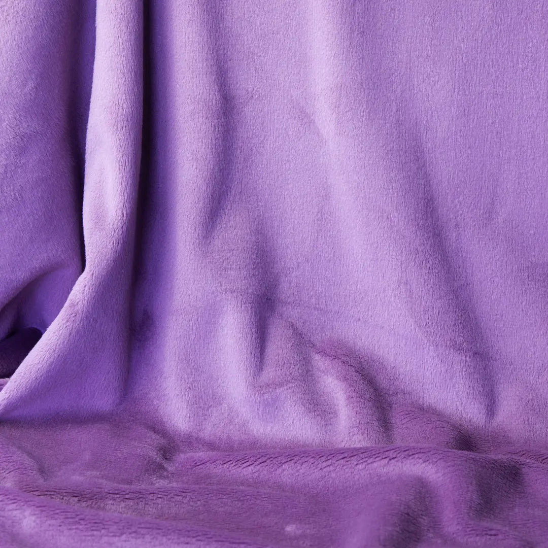 Purple Wineberry Cuddle 3 Extra Wide Solid Fabric - ( 1 3/4 Yard Pack )
