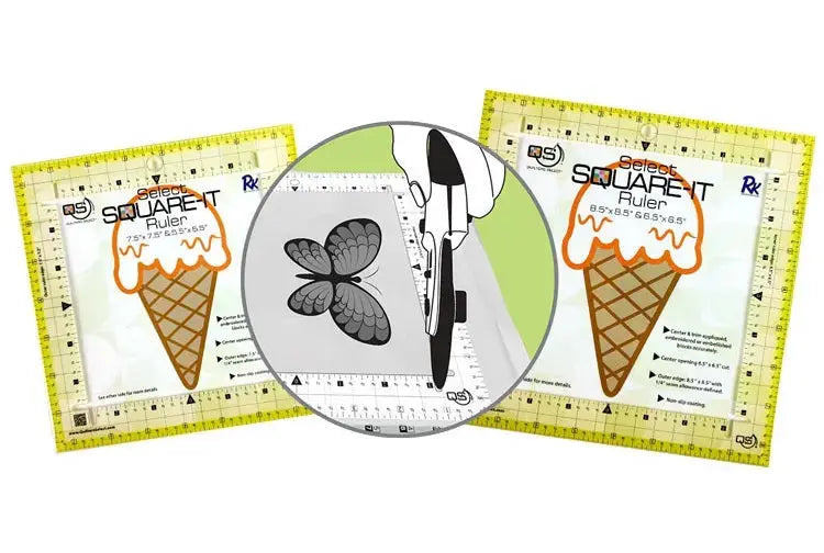Quilters Select Square-It Ruler 8.5"